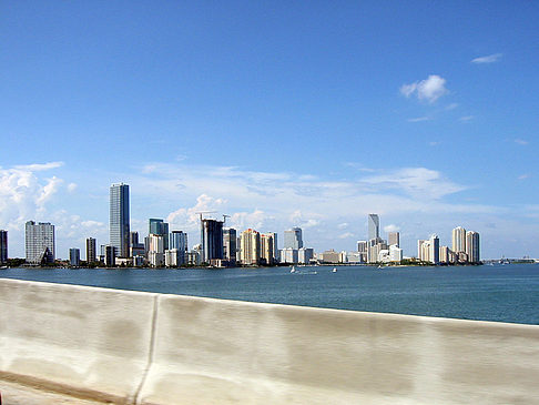 Foto Blick von den Straßen auf Miami