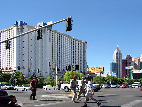 Las Vegas aus dem Auto