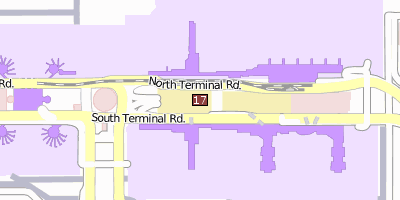 George Bush Intercontinental Airport Houston Stadtplan